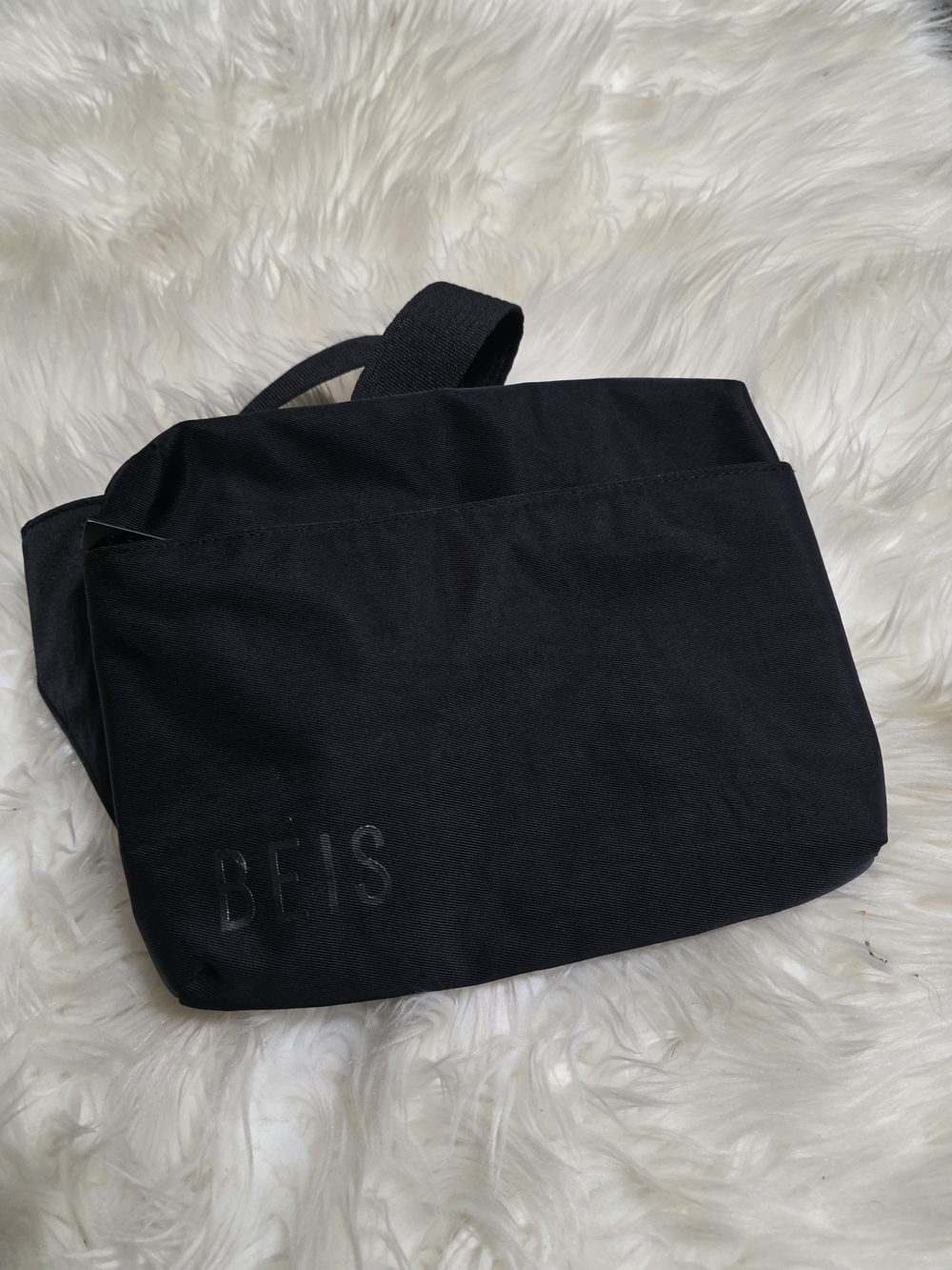 BEIS Black Waist Bag